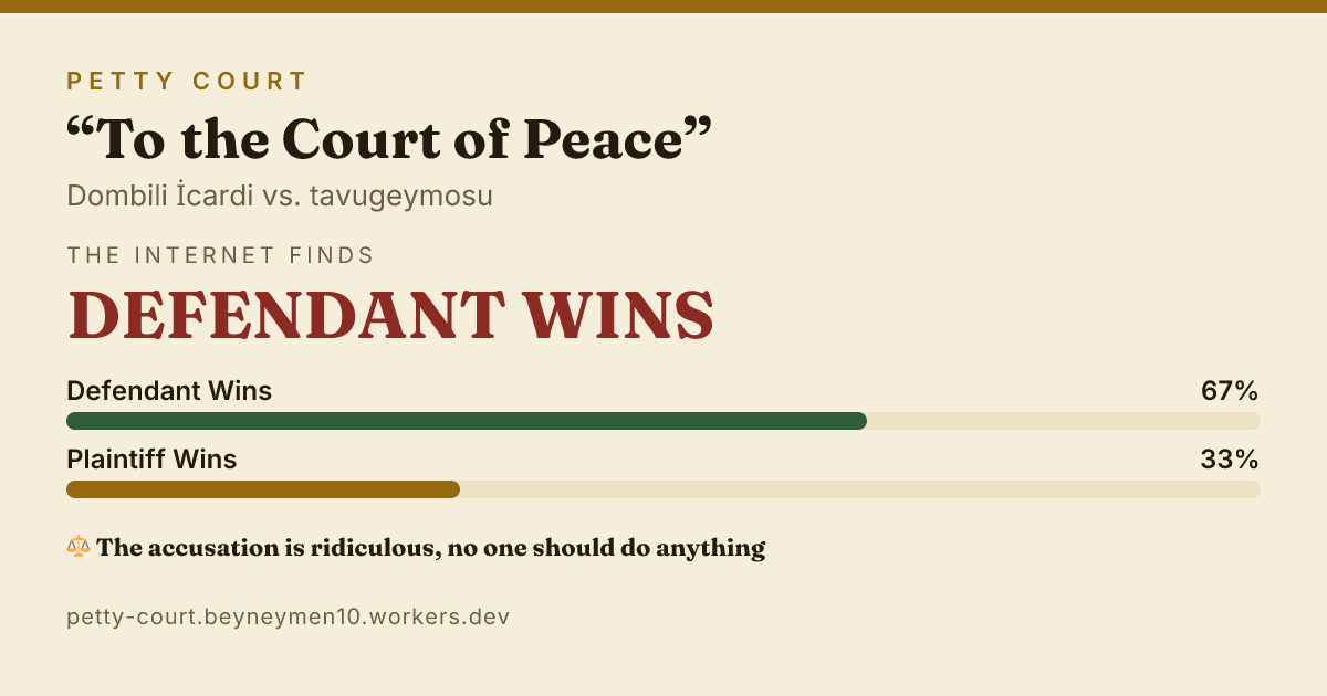 verdict card